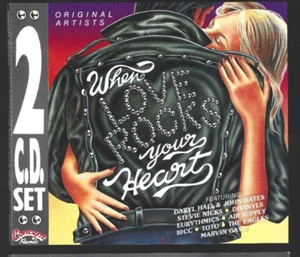 Love Rocks**2CD VA Album** Elton John, Stevie Nicks, Scorpions, Eagles, Toto VGC - Picture 1 of 9