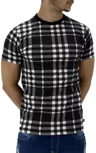 Zoo York Hombre Seabrook Camiseta Algodón Negro/Blanco Informal Camiseta Hombre - Imagen 1 de 1