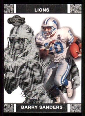 2007 Topps Co-Signers #46 Barry Sanders - Image 1 of 2