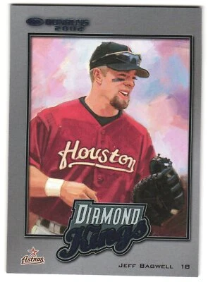 Jeff Bagwell 2002 Donruss Diamond Kings   #DK-7  SN2500 - Image 1 of 2