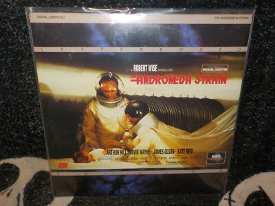 The Andromeda Strain Letterbox Laserdisc LD Arthur Hill Free Ship $50 Foto 1 de 2