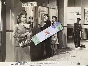 1941 ""Enfermera privada"" Jane Darwell Glenda Joyce Sheldon Leonard película foto fija - Imagen 1 de 2