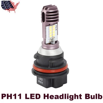 PH11 LED Headlight Bulb for Suzuki Quadsport Racer LTZ 250 400 LTR 450 Honda Z4 Foto 1 de 4