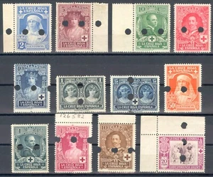 ESPAÑA 1926 - EDIFIL 325/29MT - 331MT - 333/38MT - CRUZ ROJA ESPAÑOLA - MUESTRAS - Bild 1 von 5