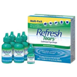 New Refresh Tears Lubricant Eye Drops 4+1 Bonus Multi-Pack 65 ml EXP 2026! - Picture 1 of 3