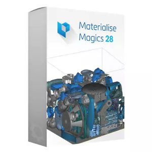 Materialise Magics v28 (Data Preparation. STL Editor Tool) - Picture 1 of 6