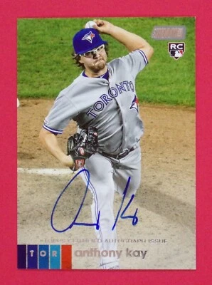 2020 Stadium Club Anthony Kay RC Autographs #AAKA Toronto Blue Jays - Image 1 of 2