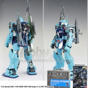 for MG 1/100 RGM-79SP GM Sniper II 2 SH Studio Detail up Add on Part Etch Sheet - Picture 1 of 12