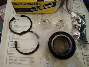 NUEVO KIT DE COJINETES DE RUEDA DELANTERA DE CALIDAD - AJUSTES: VOLKSWAGEN POLO & DERBY & AUDI 50 - Imagen 1 de 3