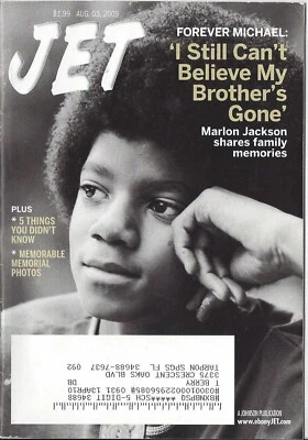 FOREVER MICHAEL JACKSON - I STILL CAN'T BELIEVE MY BROTHE IS GONE JET MAGAZINE - Image 1 of 3