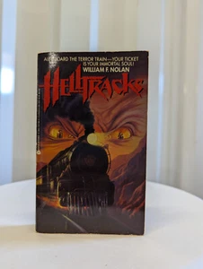 Helltracks by William Nolan - Vintage Train Horror - Paperbacks from Hell - Picture 1 of 3