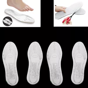 12 Pair Lot Unisex Memory Foam Insoles Pad Comfort Cushion Feet Heel Shock - Picture 1 of 1