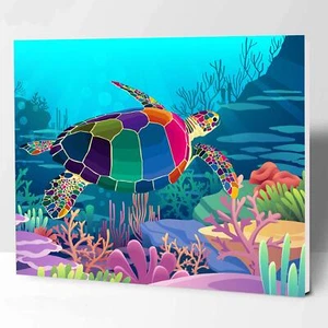 Paint by Numbers Kit for Kids - Number Painting DIY Craft Kits - 16x12 Inch A... - Picture 1 of 6