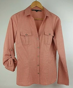 Next Checked Shirt Blouse Size 12 - Picture 1 of 11