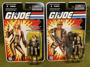 GI Joe Collectors Club Exclusive 1 - 05 Cover Girl And 1 - 06 Grunt