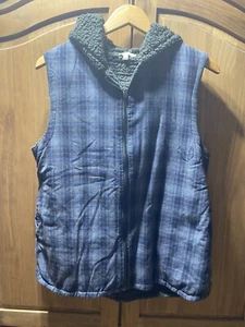 Hooded kori america Reversible Vest - Picture 1 of 9