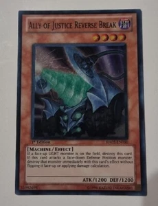 Ally of Justice Reverse Break - HA02-EN050 - Super Rare - 1st Edition - YuGiOh - Picture 1 of 1