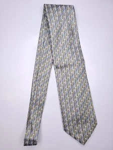 Alexander Lloyd Menswear Mens Formal Necktie 62"Lx3.75"W Green/Gray Neck Tie - Picture 1 of 4