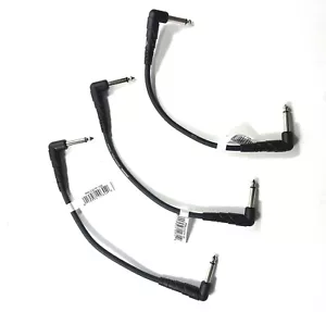 D'Addario - Cable de conexión Planet Waves 3 cables 6 pulgadas 1/4 extremos en ángulo - Imagen 1 de 5