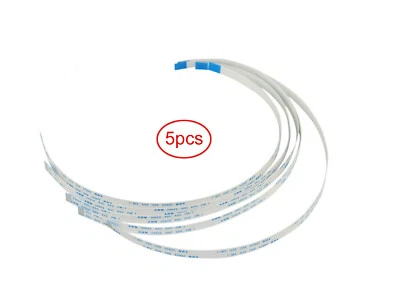 5Pcs 30cm 14Pin 0.5mm Pitch FFC FPC Flexible Flat Cable AWM 20624 80C 60V VW-1 - Image 1 of 2