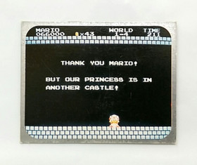 (Game Item) Mini Card, Famicom, No.325, Super Mario Bros, EX, 1985, Amada.