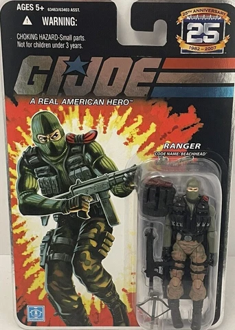 Beachhead GI Joe 25th Anniversary Action Figure Ranger New 2008 Cover