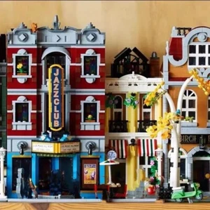 Jazz Club & Pizza Shop Modular Bausteine Set - Expert Modell 10312 - Bild 1 von 6