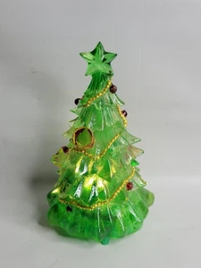 Vintage beleuchteter Tischplattenbaum 6 Zoll - Bild 1 von 3