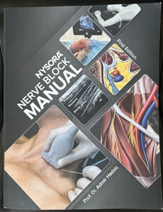 NYSORA Nerve Block Manual First Edition by Prof. Dr. Admir Hadzic 2023 - Picture 1 of 2