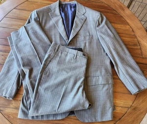 Kiton Beautiful Gray 3 Button Suit 100% Wool - Picture 1 of 15