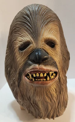 Star Wars Chewbacca Wookie Latex Mask For Halloween Costume New No Tags Rubies - Image 1 of 4