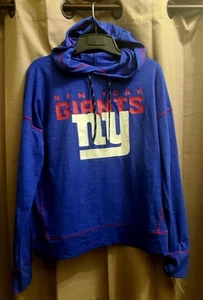 TEENS NFL NY Giants Hoodie Sweatshirt L 11-13 JUNIORS New With Tags Fast Ship - Picture 1 of 7