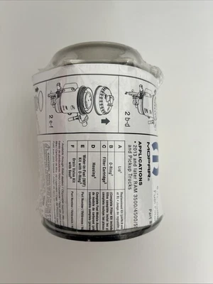 6815 7291AA Fuel Filter for Dodge Ram 2013 & Later 3500 4500 5500 Mopar Sealed - Image 1 of 4