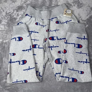 Champion Reverse Weave Sweatpants Mens Med Gray Joggers Athletic Pants Logo New - Picture 1 of 11