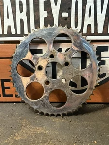 Harley OEM Shovelhead FX Ironhead XL Chrome Rear Chain Sprocket 51T 236H - Bild 1 von 9