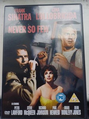 Never So Few (DVD, 2005) Frank Sinatra, Gina Lollobrigida  - Image 1 of 4