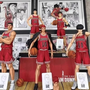 Slam Dunk Shohoku Sakuragi Hanamichi Rukawa Kaede Action Figure Statue Model Set - Picture 1 of 12