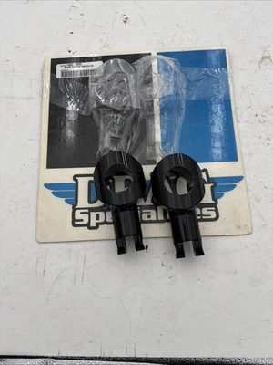 Drag Specialties Big Buffalo Highway Foot Peg Mounts For Harley Black - Image 1 of 4