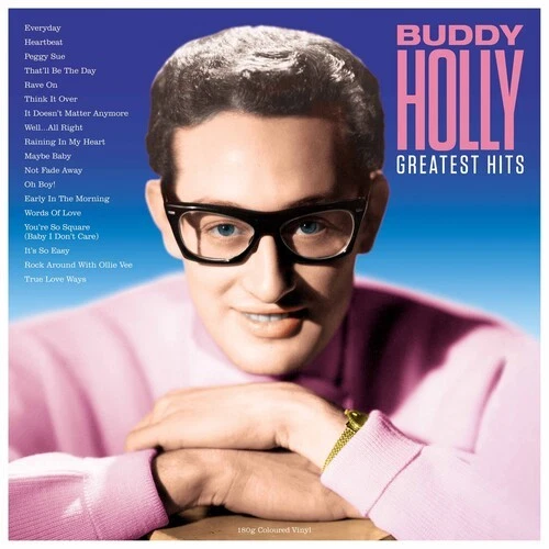 Buddy Holly - Greatest Hits - 180gm Pink Vinyl [Used Very Good Vinyl LP] Colored - Image 1 of 1