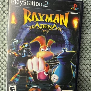 Rayman Arena PlayStation 2 SIN Instrucciones MANUAL Etiqueta Negra DISCO COMO NUEVO - Imagen 1 de 22