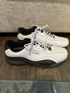 Zapatos de boliche Hammer Ham Force para hombre negros blancos con cordones talla 12 - Imagen 1 de 11
