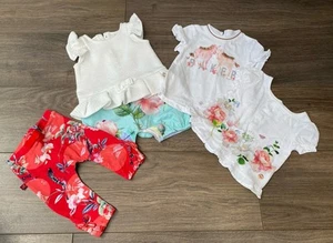 TED BAKER Baby Girl Summer Floral Vibrant Bundle 3-6 Mths ❤️🦋🌸 - Picture 1 of 13