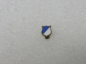 1940's Zurich Switzerland Enamel Travel Shield Lapel Pin Logo Hallmarked - Picture 1 of 4