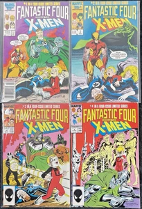 Fantastic Four vs the X-Men - Komplette Serie #1-4 Marvel Comics 1986/1987 - Bild 1 von 1