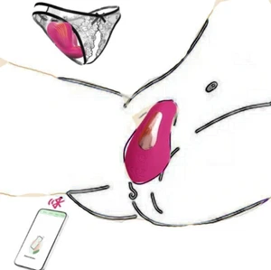 Remote Control Vibrating Underwear Women Panties Massager Wireless Toys Female - Picture 1 of 20