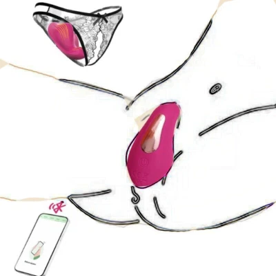 Remote Control Vibrating Underwear Women Panties Massager Wireless Toys Female - Image 1 of 4