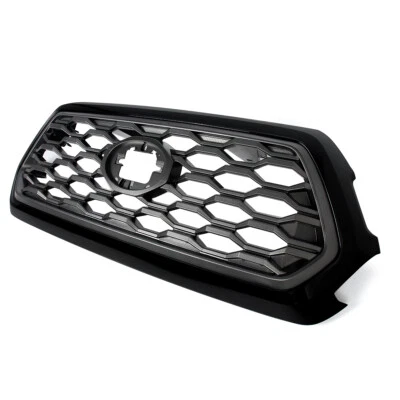 Front Bumper Grill Assembly For 2016-2023 Toyota Tacoma TRD Grille Gloss Black - Image 1 of 4
