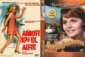 PELICULA ESPAÑOLA, ACOMPAÑAME & AMOR EN EL AIRE , 2 DVD, 1 BOX, 1966-67 - Picture 1 of 3