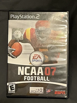 NCAA Football 07 Sony PlayStation 2 PS2 EA sports electronic arts - Image 1 of 2