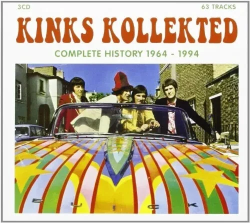 RARE - KINKS - Kollekted: Complete History 1964-1994 - 3/CD - Import - Free Ship Foto 1 de 1